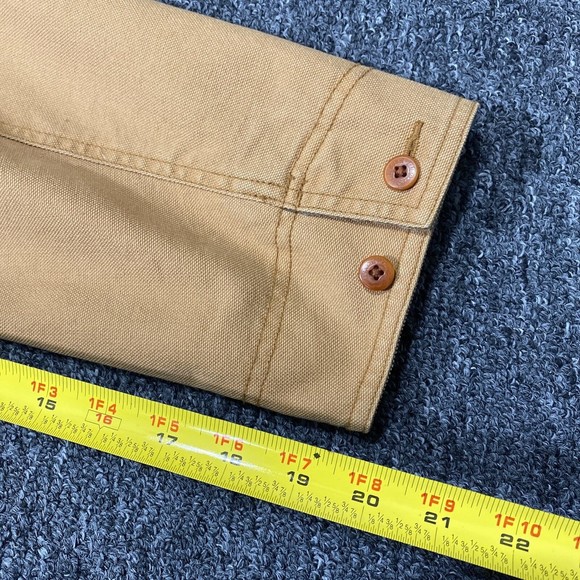 L.L. Bean Canvas Lined Field Jacket 0JV69 Men's Size Large - Picture 4 of 11